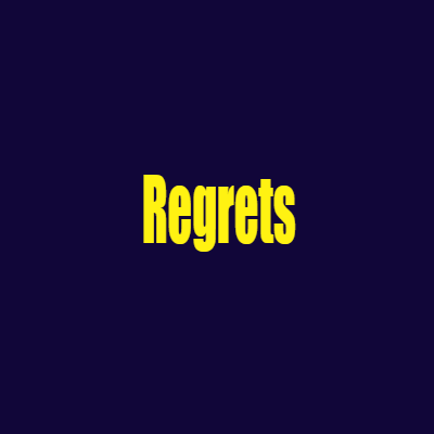 Regrets - PremiersSoinsEmotionnels.com